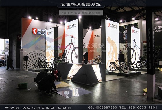 賽克展臺(tái)搭展-自行車展展臺(tái)搭展-上海玄策展覽工廠05