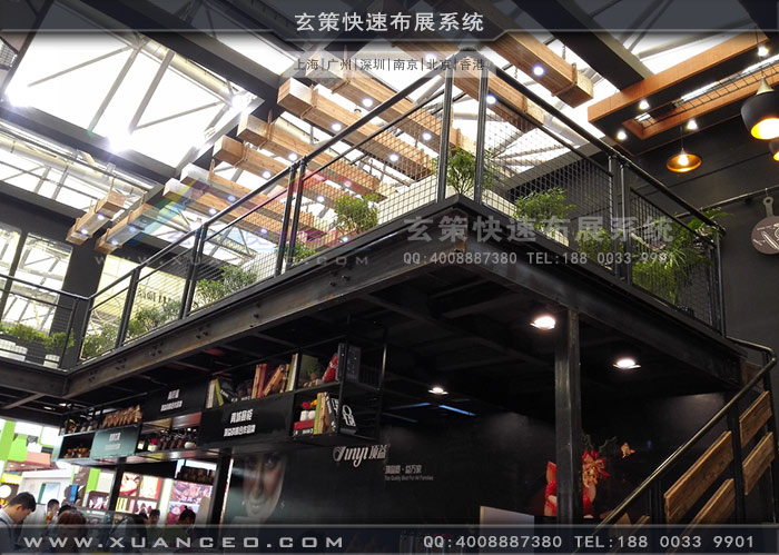 頂益食品展臺(tái)搭建二樓空間 頂益食品展臺(tái)搭建二樓空間